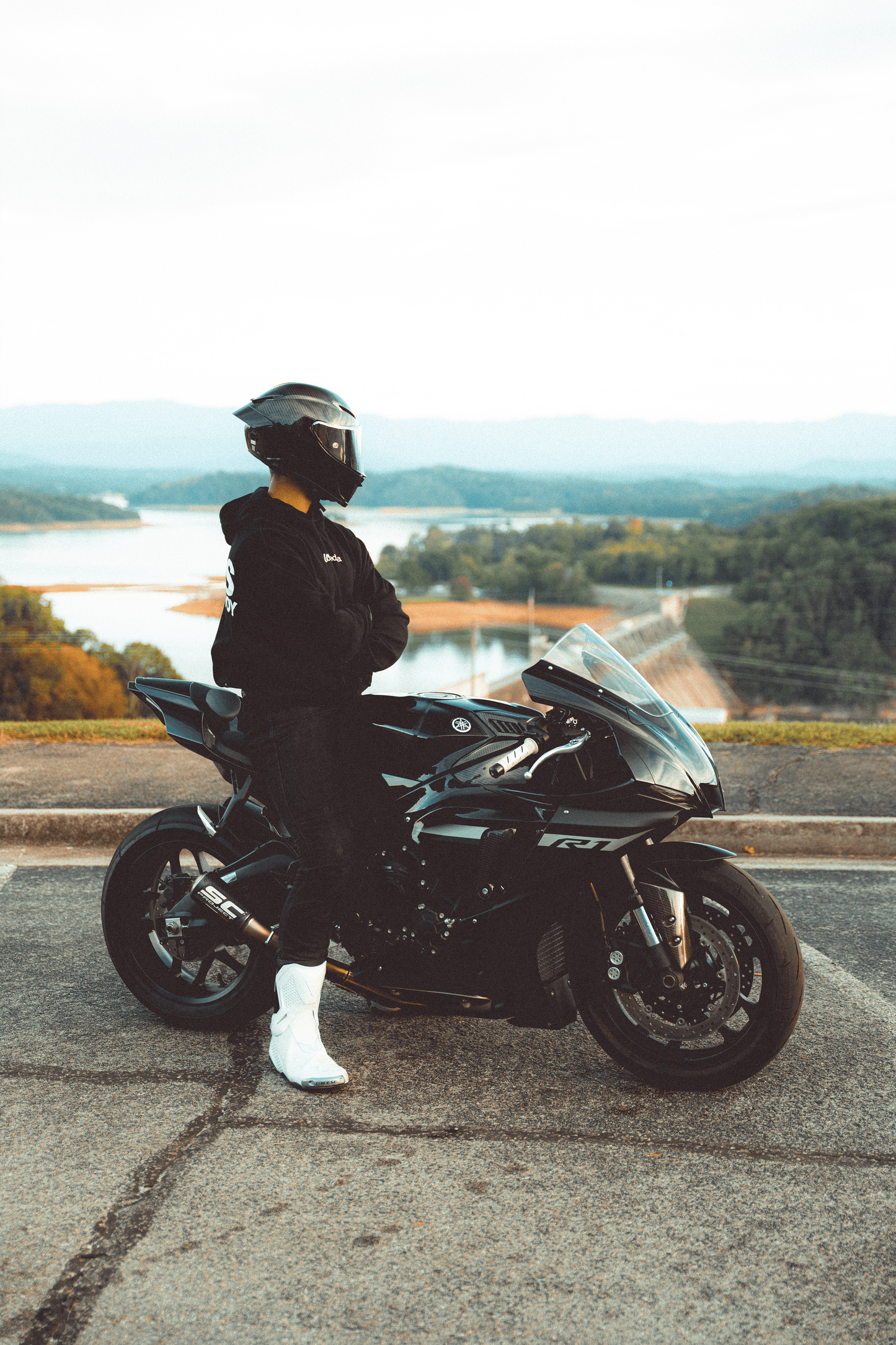 "Fear is the Thief of Joy" Oversized Hoodie