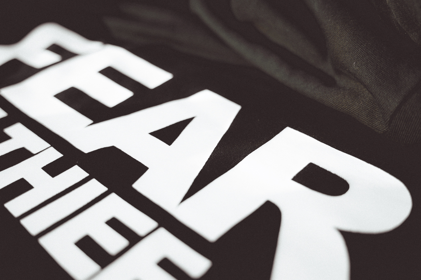 "Fear is the Thief of Joy" Oversized Hoodie