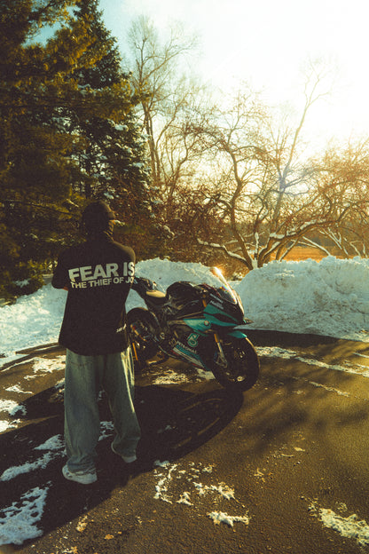 "Fear is the Thief of Joy" Oversized Shirt