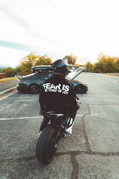 "Fear is the Thief of Joy" Oversized Hoodie